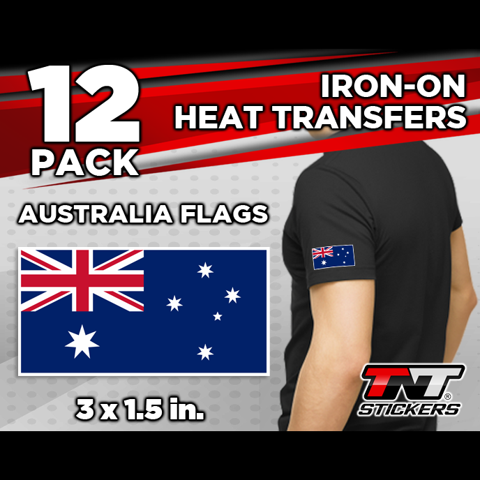 Australia Flags Heat Transfers
