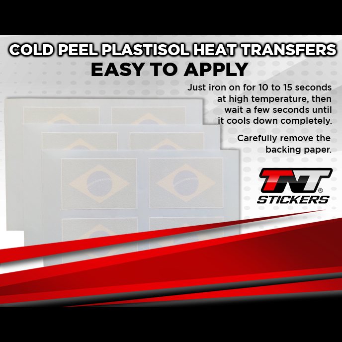Brazil Flags Heat Transfers